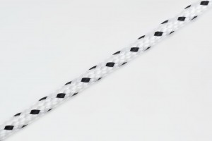Sznurek do zwijacza fi 3,6 mm czarno-biały