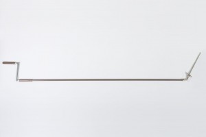 Korba z Cardanem 45° z drążkiem L1500 mm brązowym
