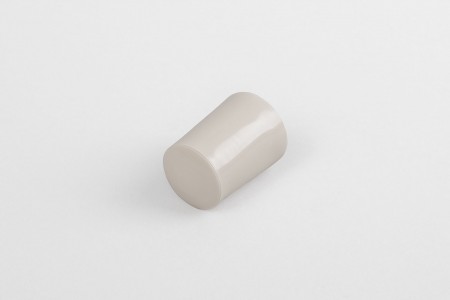 28 mm stopper with hole plug, beige
