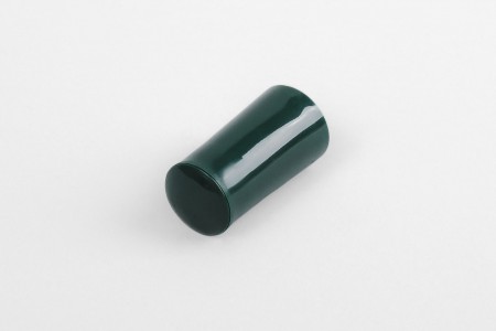 40 mm stopper with hole plug, green
