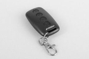 Single-channel BRAVA key-ring remote control (black-black)