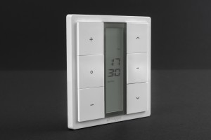 Single-channel MAGNETIC wall mounted remote control with timer