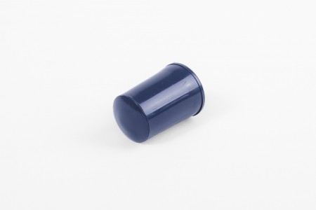 28 mm stopper with hole plug, navy blue