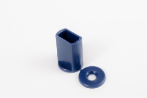 28 mm stopper for bottom slat, navy blue