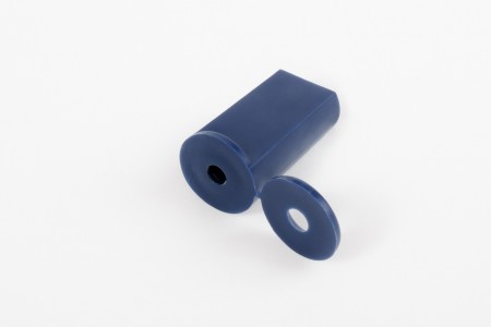 Стопор 40 мм для профиля концевого, темно-синий