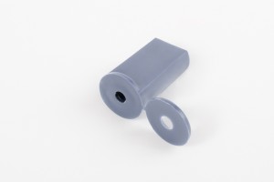 Стопор 40 мм для профиля концевого, стальной синий