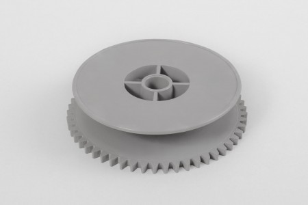 Gear wheel for crank coiler (max. load 30 kg), grey