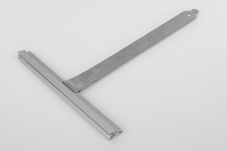 Stahl - Sicherungsfeder mit ALU150 - Aufhängeprofil ohne Schnitt, L190 mm bis 55-77, unlackiert
