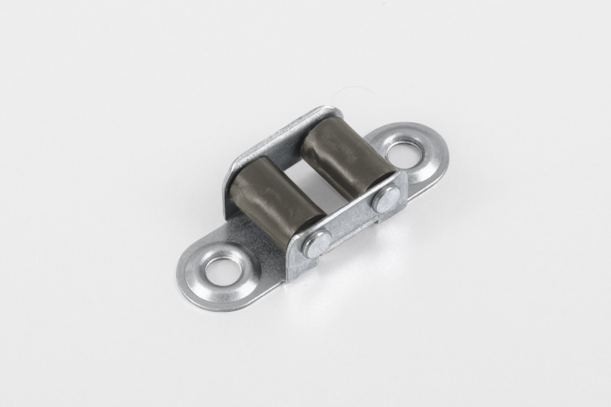 Strap guiding roller (14 mm) with two rollers