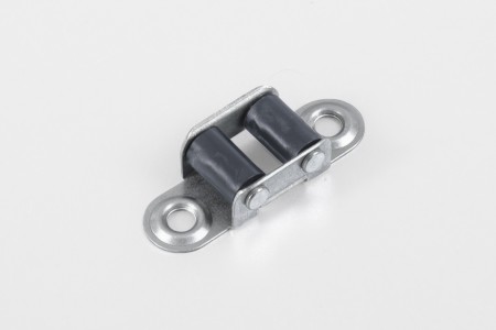 Strap guiding roller (14 mm) with two rollers, anthracite
