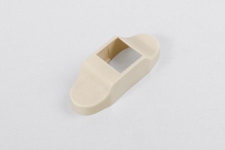 Masking case for strap guiding roller (14 mm) with two rollers, beige