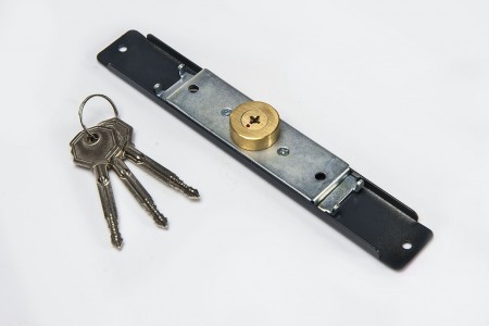 Small Ø28 mm cam lock, anthracite