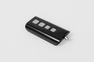 4-channel TP14 key ring remote control, black