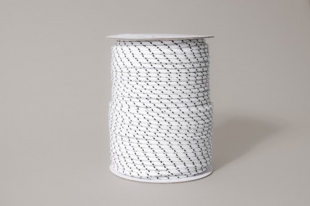 Rope for coiler (Ø3,6 mm), black-white