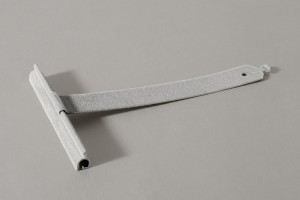 Stahl - Sicherungfeder mit ALU150 - Aufhängeprofil ohne Shnitt, L170 mm bis 37-52, unlackiert